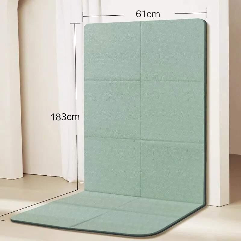 Eco-Friendly Foldable Yoga Mat for Versatile Workouts - Non-Slip, Portable, and Sustainable