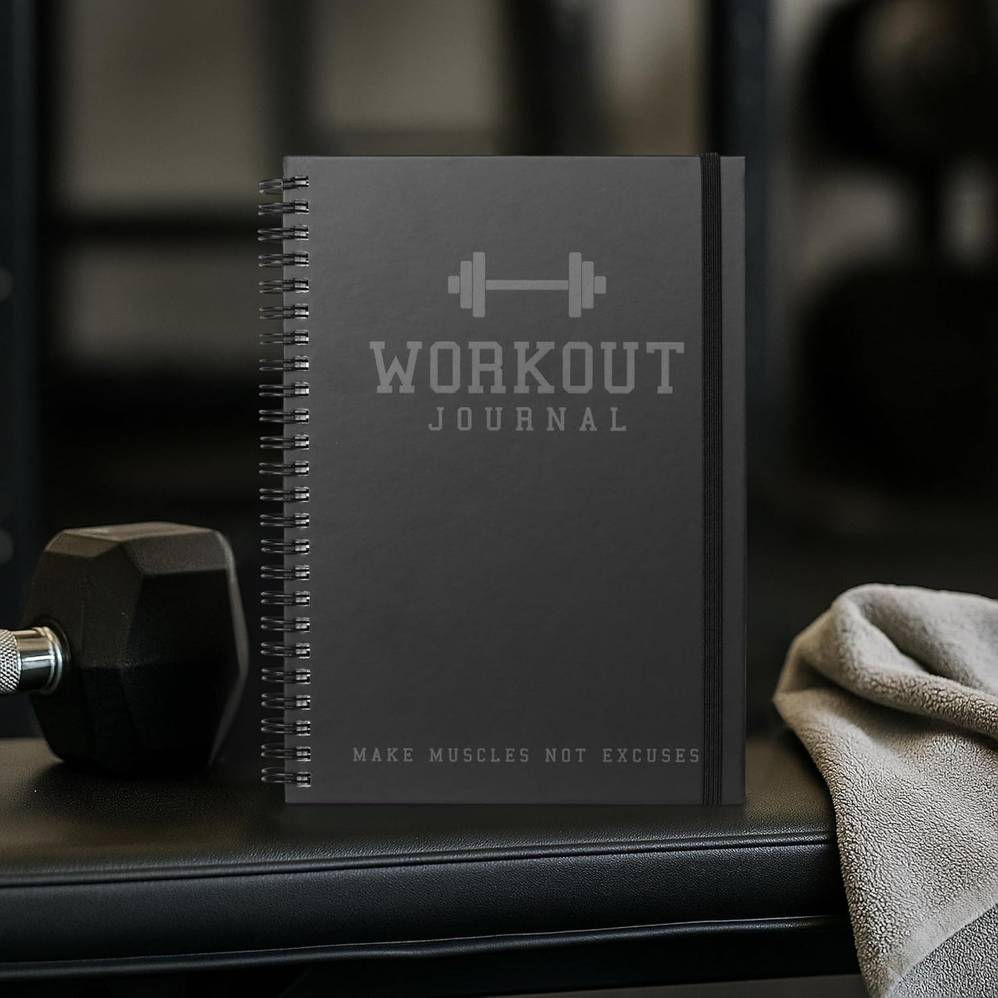 The Ultimate Fitness Journal for Tracking and Crushing Your Gym Goals - Detailed Workout Planner & Log Book for Men and Women - Great Gym Accessories with Calendar, Nutrition & Progress Tracker