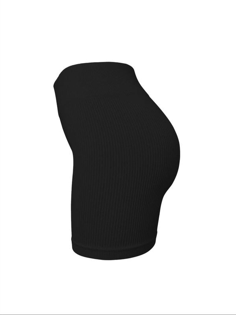 Women'S Plain Ribbed High Waist Sports Gym Shorts, Basketball Shorts, Seamless Skinny Biker Shorts for Gym Workout Cycling Treadmill Running, Gym Clothes, Summer Clothes Women Gym Shorts
