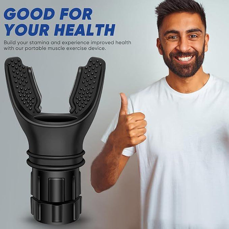 Adjustable Resistance Breathing Trainer Device