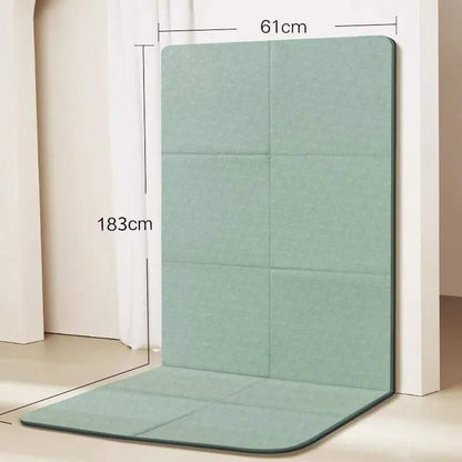 Eco-Friendly Foldable Yoga Mat for Versatile Workouts - Non-Slip, Portable, and Sustainable