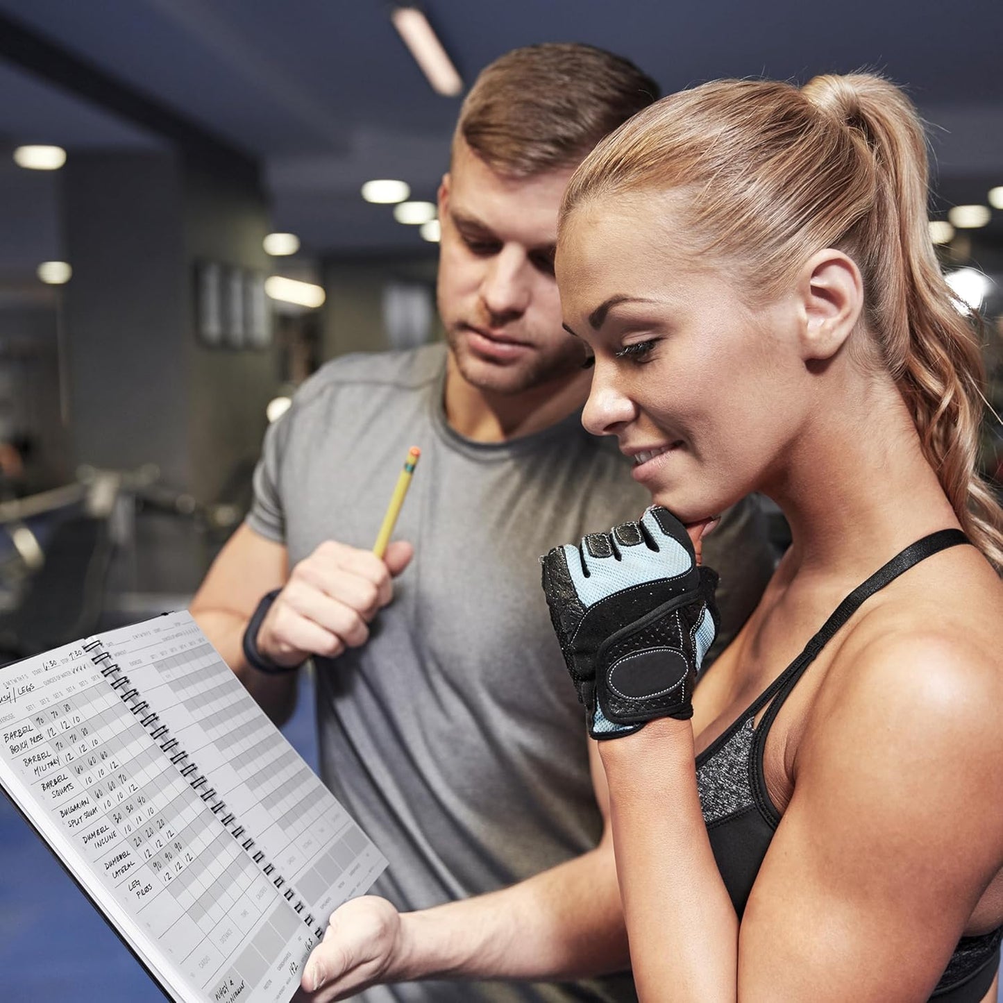 The Ultimate Fitness Journal for Tracking and Crushing Your Gym Goals - Detailed Workout Planner & Log Book for Men and Women - Great Gym Accessories with Calendar, Nutrition & Progress Tracker