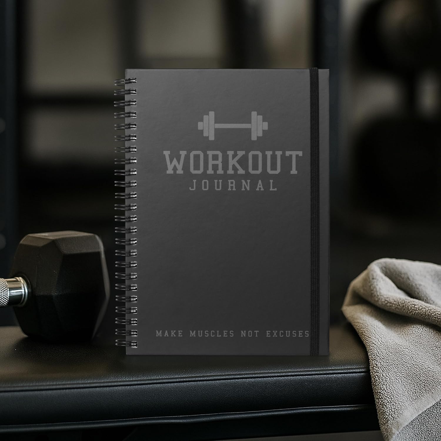 The Ultimate Fitness Journal for Tracking and Crushing Your Gym Goals - Detailed Workout Planner & Log Book for Men and Women - Great Gym Accessories with Calendar, Nutrition & Progress Tracker