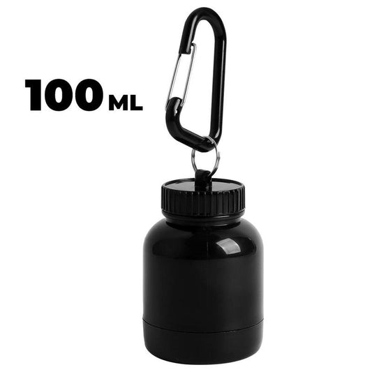 Portable Protein Powder Bottle, 100Ml Mini Protein Powder Supplement Cup, Leak Proof Fitness Bottle, Sports Accessories for Gym Workout, Christmas Gift, Water Bottle, Men Gifts