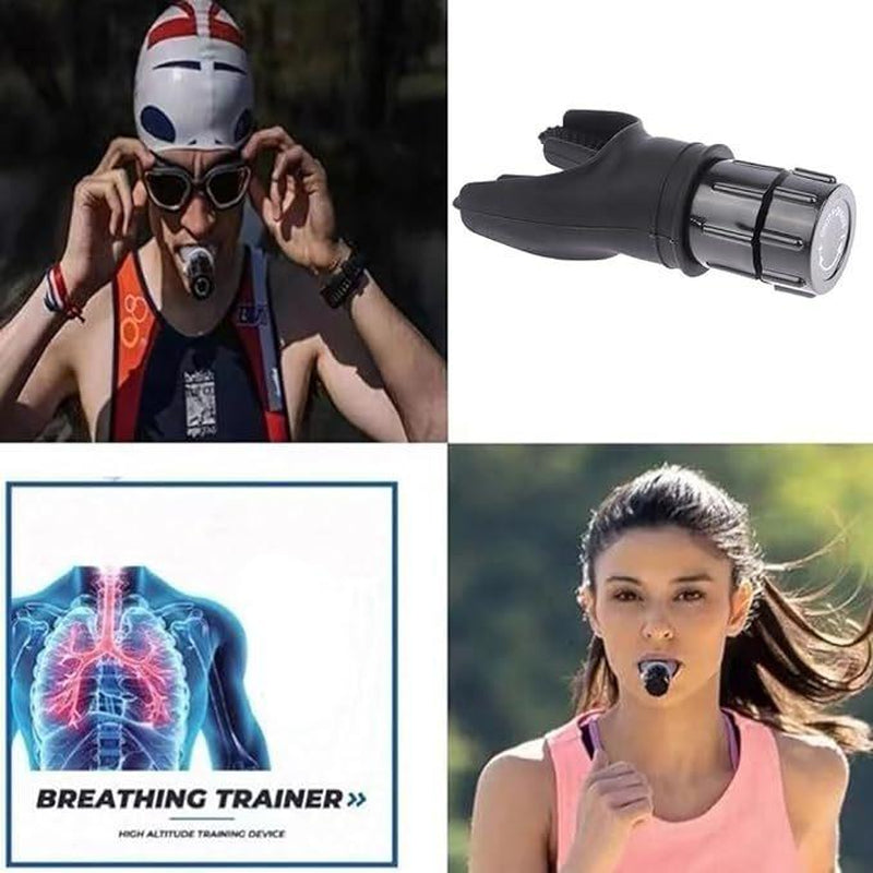 Adjustable Resistance Breathing Trainer Device