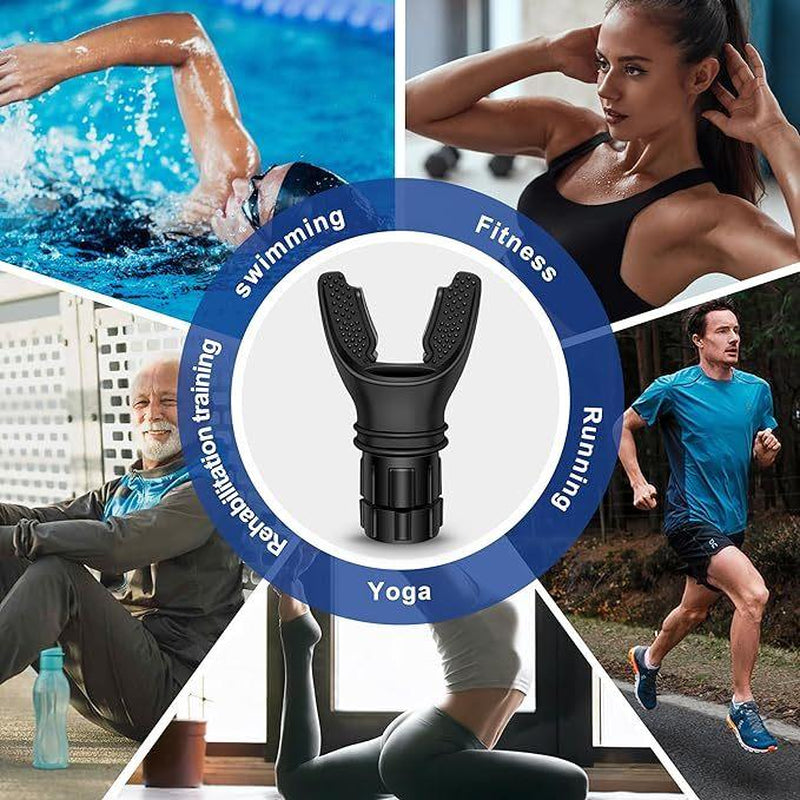 Adjustable Resistance Breathing Trainer Device